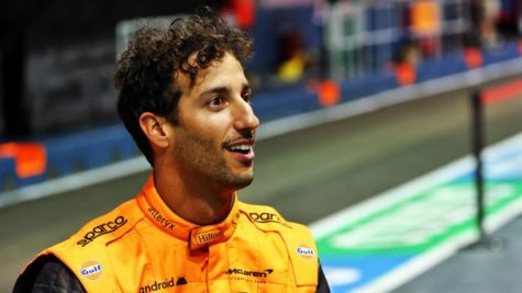 Daniel Ricciardo (AUS) McLaren.
Singapore Grand Prix, Thursday 29th September 2022. Marina Bay Street Circuit, Singapore..