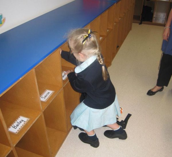 My first day of kindergarten 1/2/12.